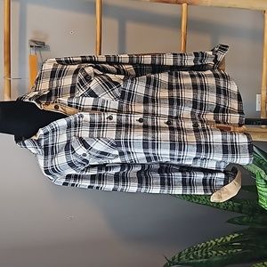 Roots Beaver Canoe Plaid Flannel